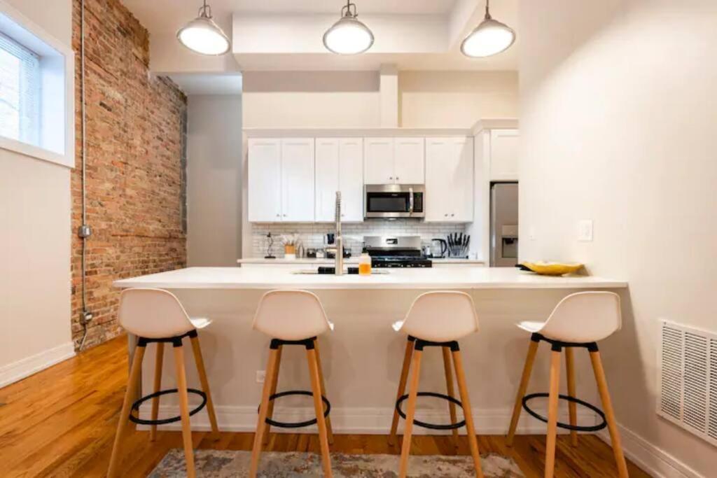 Ferienwohnung Luxurious Downtown 3 Bed 2 Bth Chicago Exterior foto